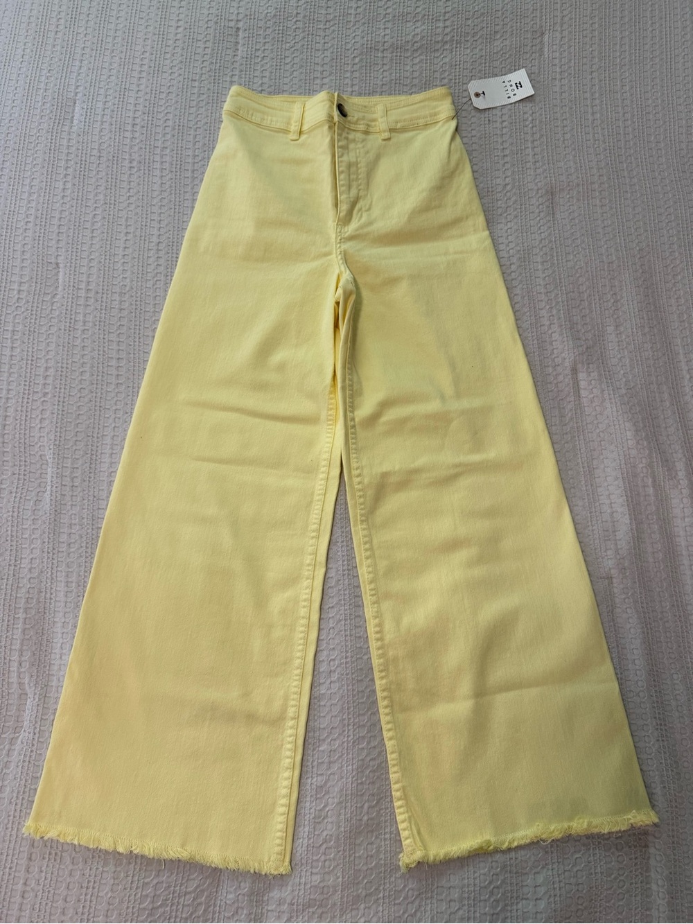 Billabong Yellow Wide-Leg Women's Jeans